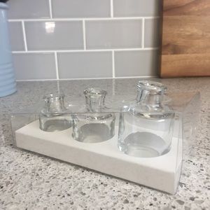 Hearth & Hand 3 Glass Bud Vases